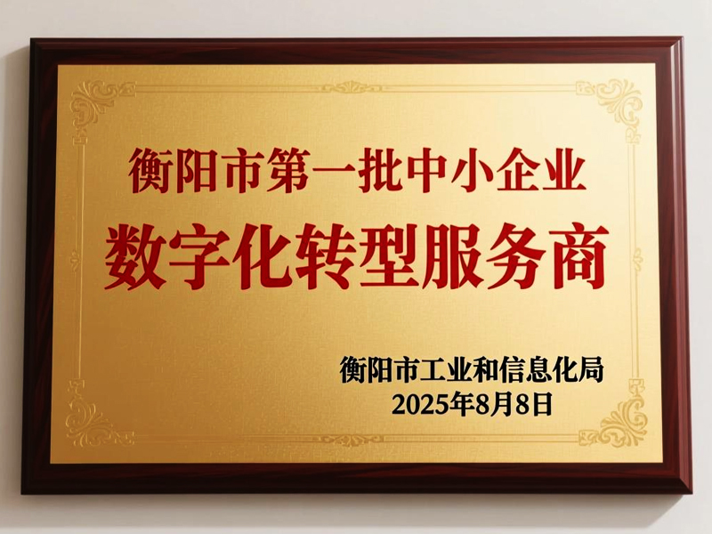 衡阳市第一批中小企业数字化转型服务商