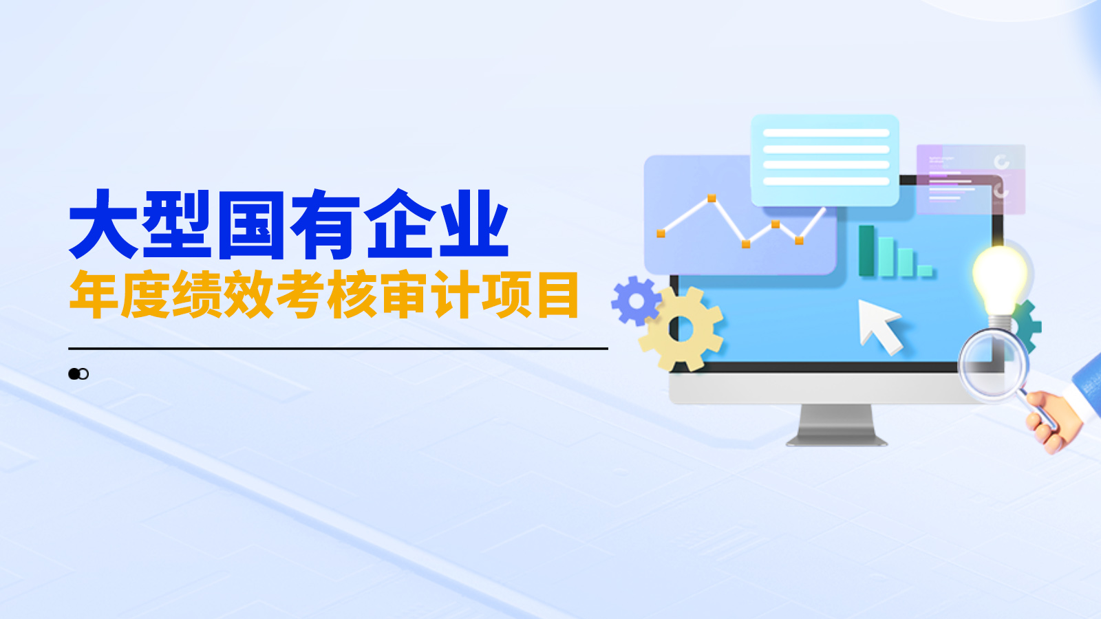 大型国企年度绩效考核审计项目