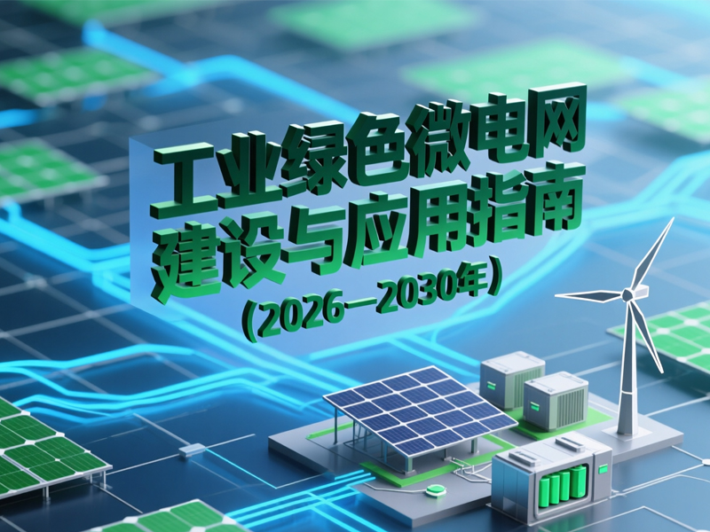 工业绿色微电网建设与应用指南（2026—2030年）